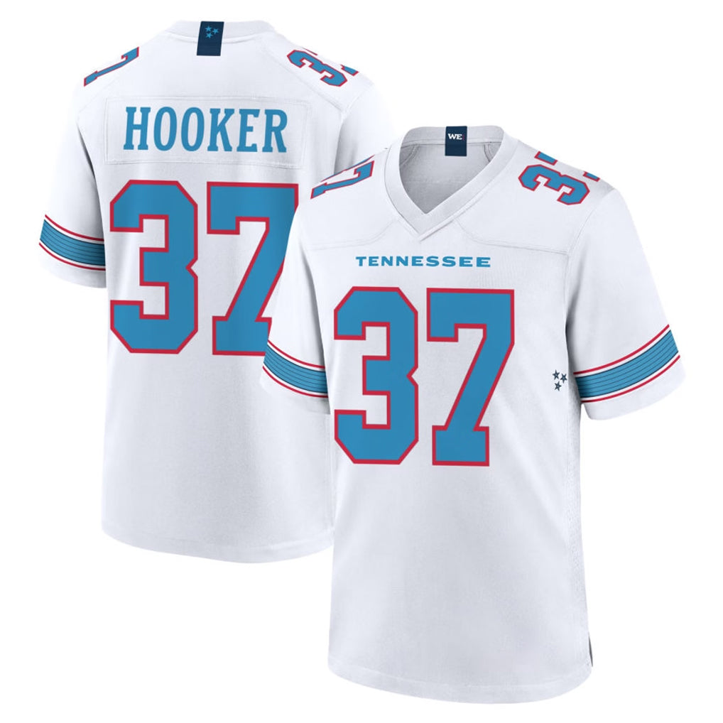 Kooe T.Titans #37 Amani Hooker Player White 2026 Game Home Stitched Jerseys