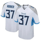 Kooe T.Titans #37 Amani Hooker Player White Home Game Stitched Jerseys