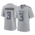 Kooe T.Titans #3 Tommy Townsend Player Gray Atmosphere Fashion Home Game Stitched Jerseys