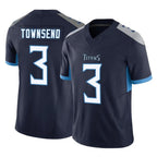 Kooe T.Titans #3 Tommy Townsend Player Navy Limited Vapor F.U.S.E. Home Game Stitched Jerseys