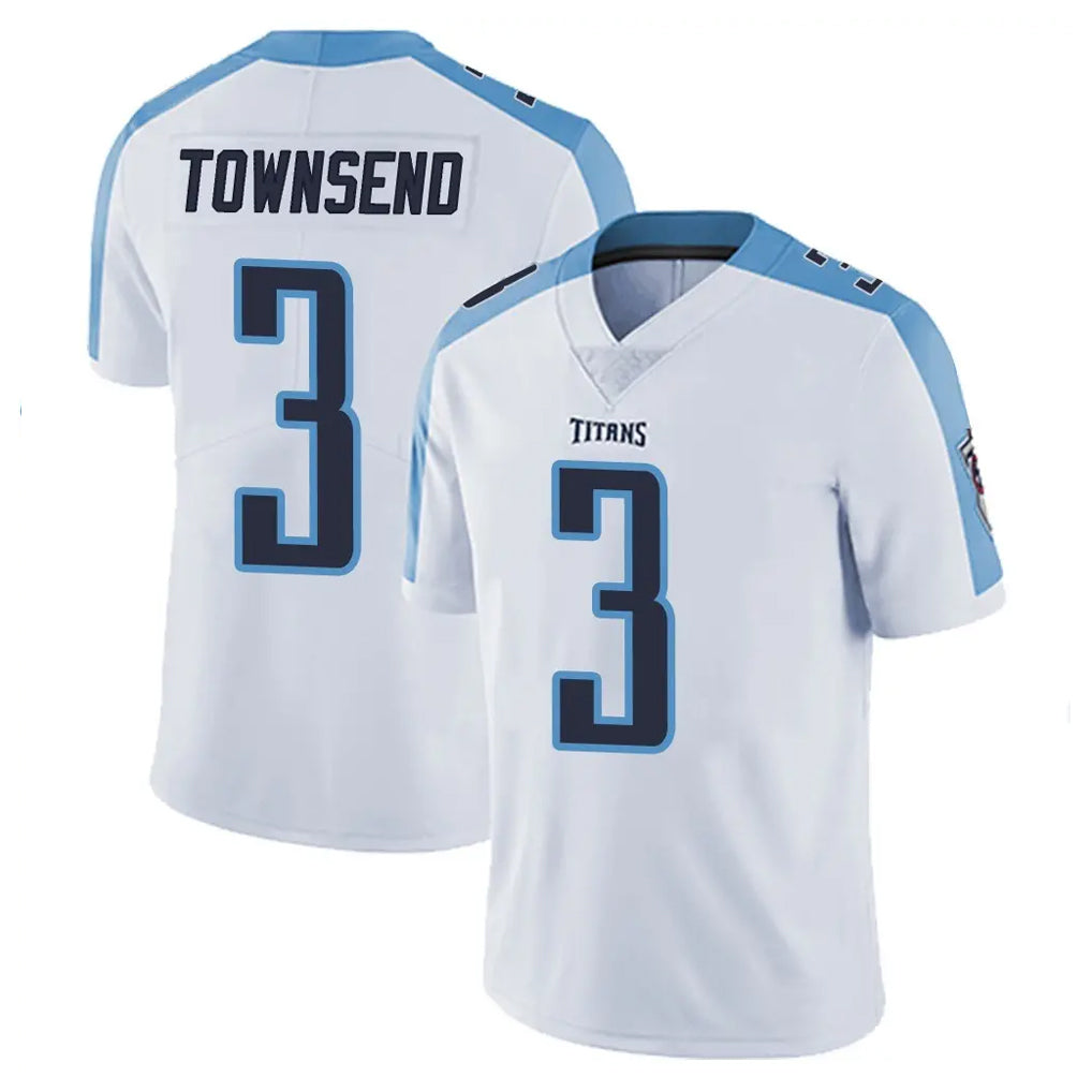 Kooe T.Titans #3 Tommy Townsend Player White Limited Vapor Untouchable Home Game Stitched Jerseys