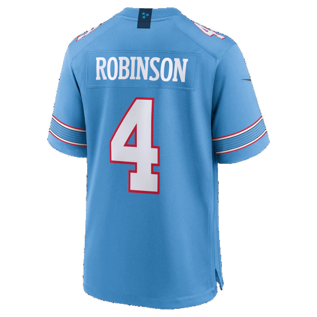 Kooe T.Titans #4 Wan'Dale Robinson Light Blue Team Game Stitched Jerseys