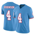 Kooe T.Titans #4 Wan'Dale Robinson Player Light Blue Limited Vapor F.U.S.E. Home Game Stitched Jerseys