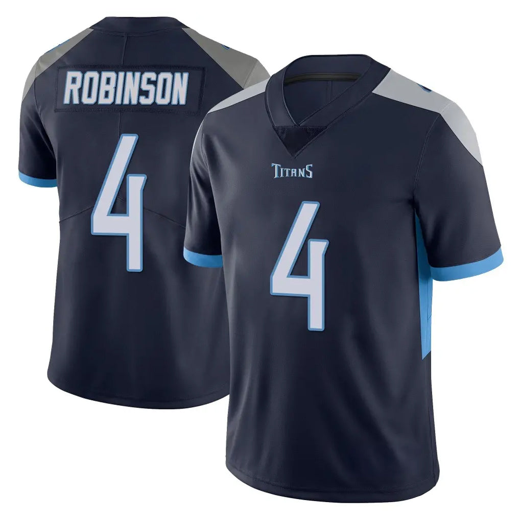 Kooe T.Titans #4 Wan'Dale Robinson Player Navy Limited Vapor Untouchable Home Game Stitched Jerseys