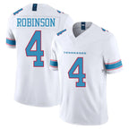Kooe T.Titans #4 Wan'Dale Robinson Player White Limited Vapor F.U.S.E. Home Game Stitched Jerseys