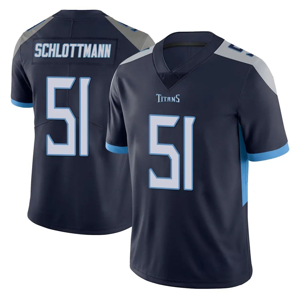 Kooe T.Titans #51 Austin Schlottmann Player Navy Limited Vapor Untouchable Home Game Stitched Jerseys