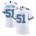 Kooe T.Titans #51 Austin Schlottmann Player White 2026 Game Home Stitched Jerseys
