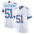 Kooe T.Titans #51 Austin Schlottmann Player White Limited Vapor F.U.S.E. Home Game Stitched Jerseys