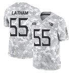 Kooe T.Titans #55 JC Latham Player Arctic Camo Limited Salute to Service Home Game Stitched Jerseys