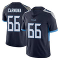 Kooe T.Titans #66 Fernando Carmona Jr. Player Navy Limited Vapor Untouchable Home Game Stitched Jerseys