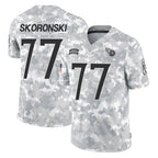 Kooe T.Titans #77 Peter Skoronski Player Arctic Camo Limited Salute to Service Home Game Stitched Jerseys
