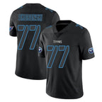 Kooe T.Titans #77 Peter Skoronski Player Black Impact Limited Home Game Stitched Jerseys