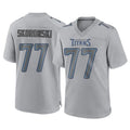 Kooe T.Titans #77 Peter Skoronski Player Gray Atmosphere Fashion Home Game Stitched Jerseys