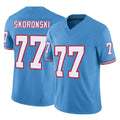 Kooe T.Titans #77 Peter Skoronski Player Light Blue Limited Vapor F.U.S.E. Home Game Stitched Jerseys
