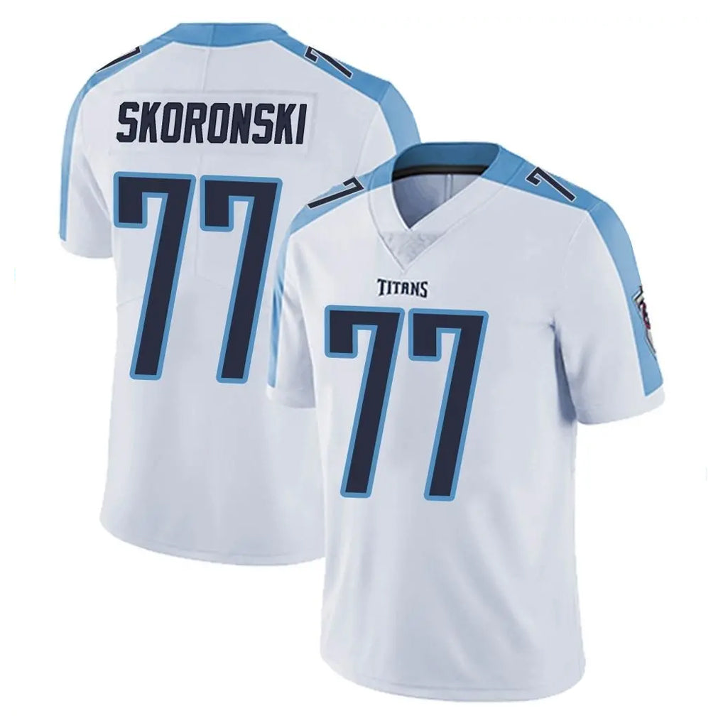 Kooe T.Titans #77 Peter Skoronski Player White Limited Vapor Untouchable Home Game Stitched Jerseys