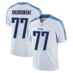 Kooe T.Titans #77 Peter Skoronski Player White Limited Vapor Untouchable Home Game Stitched Jerseys