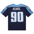 Kooe T.Titans #90 Jevon Kearse Mitchell & Ness Navy 1999 Legacy Replica Jersey Tennessee Titans Jevon Kearse Mitchell & Ness Navy 1999 Legacy Replica Jersey