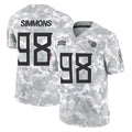 Kooe T.Titans #98 Jeffery Simmons Player Arctic Camo Limited Salute to Service Home Game Stitched Jerseys