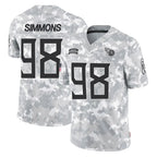 Kooe T.Titans #98 Jeffery Simmons Player Arctic Camo Limited Salute to Service Home Game Stitched Jerseys