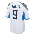 Kooe T.Titans #9 Steve McNair Player White Home Game Stitched Jerseys