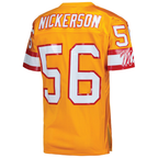 Kooe TB.Buccaneers 1993 #56 Hardy Nickerson Mitchell & Ness Orange Authentic Throwback Retired Player Jersey