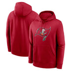 Kooe TB.Buccaneers  Blank Player Red LOGO Pullover Hoodie Home Game Stitched Jerseys
