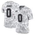 Kooe TB.Buccaneers #0 Yaya Diaby Player Arctic Camo Limited Salute To Service Home Game Stitched Jerseys
