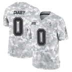 Kooe TB.Buccaneers #0 Yaya Diaby Player Arctic Camo Limited Salute To Service Home Game Stitched Jerseys