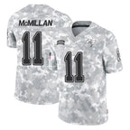 Kooe TB.Buccaneers #11 Jalen McMillan Player Arctic Camo Limited Salute To Service Home Game Stitched Jerseys
