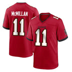 Kooe TB.Buccaneers #11 Jalen McMillan Player Red Home Game Stitched Jerseys