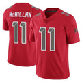 Kooe TB.Buccaneers #11 Jalen McMillan Player Red Limited Color Rush Home Game Stitched Jerseys