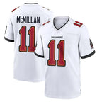 Kooe TB.Buccaneers #11 Jalen McMillan Player White Home Game Stitched Jerseys