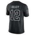 Kooe TB.Buccaneers #12 Tom Brady Player Black RFLCTV Limited Stitched Jerseys