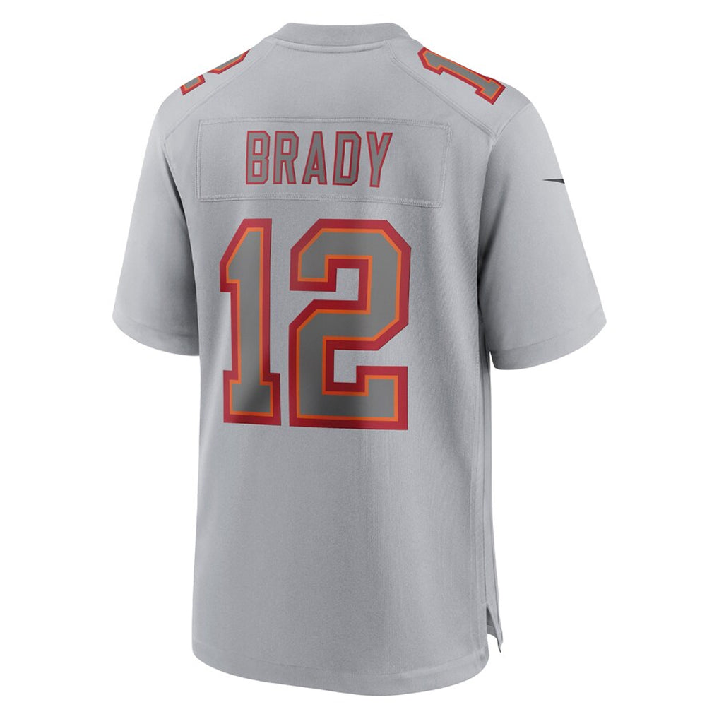 Kooe TB.Buccaneers #12 Tom Brady Player Gray Fashion Game Stitched Jerseys