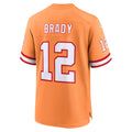 Kooe TB.Buccaneers #12 Tom Brady Player Orange Home Game Stitched Jerseys