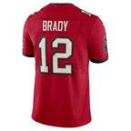 Kooe TB.Buccaneers #12 Tom Brady Player Red Vapor F.U.S.E. Limited Stitched Jerseys