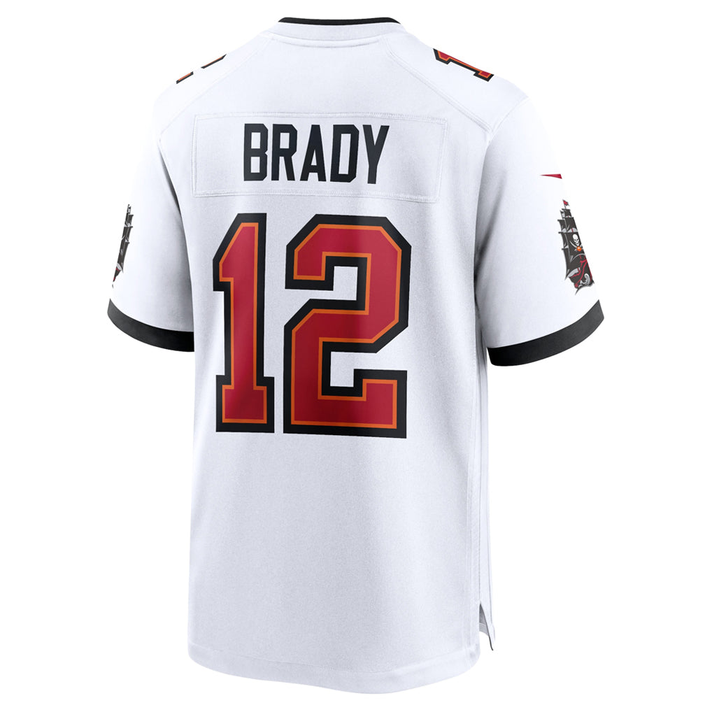 Kooe TB.Buccaneers #12 Tom Brady Player White Home Game Stitched Jerseys