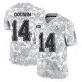 Kooe TB.Buccaneers #14 Chris Godwin Jr. Player Arctic Camo Limited Salute To Service Home Game Stitched Jerseys