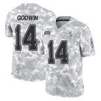 Kooe TB.Buccaneers #14 Chris Godwin Jr. Player Arctic Camo Limited Salute To Service Home Game Stitched Jerseys