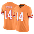 Kooe TB.Buccaneers #14 Chris Godwin Jr. Player Orange Limited Vapor F.U.S.E. Home Game Stitched Jerseys