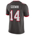 Kooe TB.Buccaneers #14 Chris Godwin Jr. Player Pewter Vapor Limited Stitched Jerseys