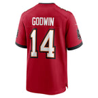 Kooe TB.Buccaneers #14 Chris Godwin Jr. Player Red Game Home Stitched Jerseys