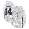 Kooe TB.Buccaneers #14 Chris Godwin Jr. Player Salute to Service Hoodies Stitched Jerseys