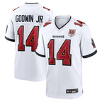 Kooe TB.Buccaneers #14 Chris Godwin Jr. Player White 50th Anniversary Game Stitched Jerseys