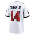 Kooe TB.Buccaneers #14 Chris Godwin Jr. Player White Game Home Stitched Jerseys