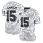 Kooe TB.Buccaneers #15 Tez Johnson Player Arctic Camo Limited Salute To Service Home Game Stitched Jerseys