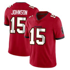 Kooe TB.Buccaneers #15 Tez Johnson Player Red Limited Vapor Home Game Stitched Jerseys