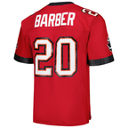 Kooe TB.Buccaneers #20 Ronde Barber Mitchell & Ness Red Legacy Replica Jersey Stitched Puhic