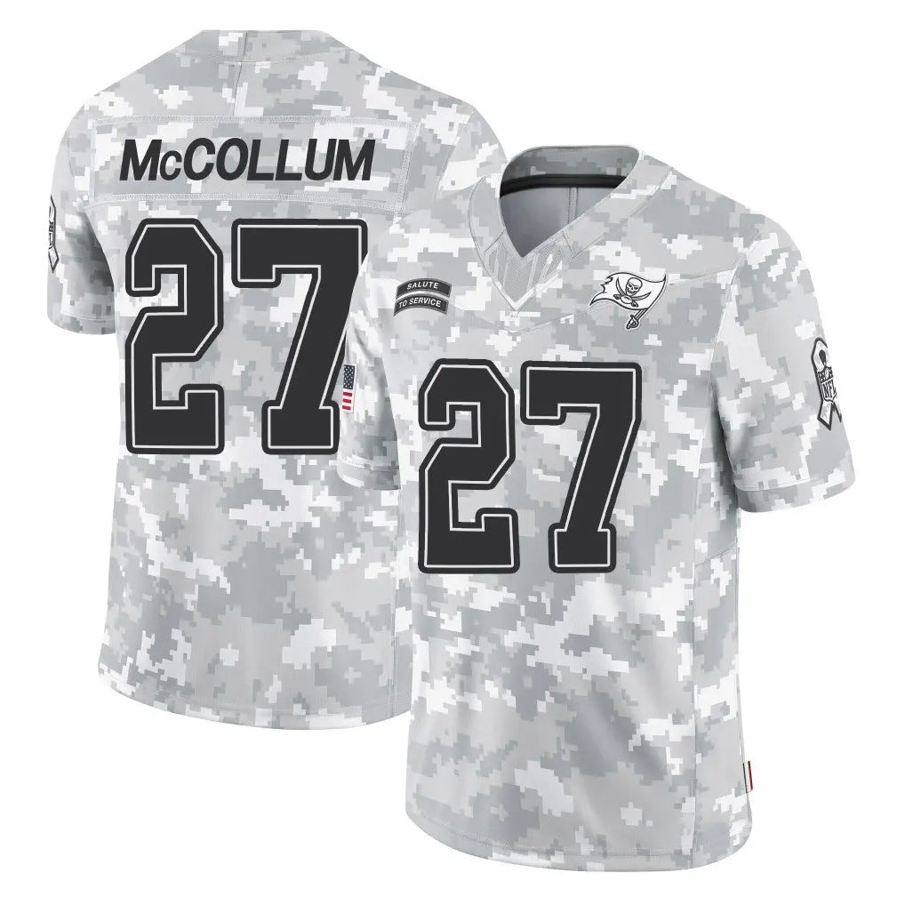 Kooe TB.Buccaneers #27 Zyon McCollum Player Arctic Camo Limited Salute To Service Home Game Stitched Jerseys