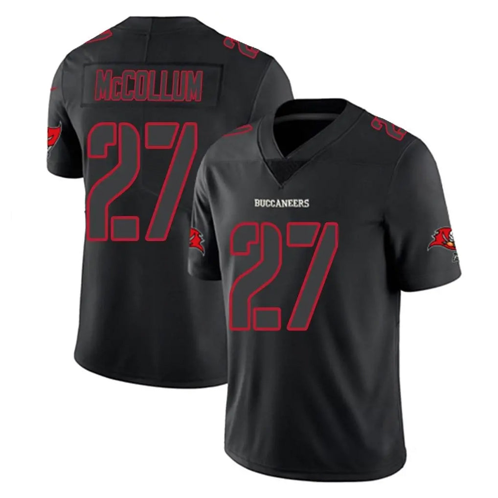 Kooe TB.Buccaneers #27 Zyon McCollum Player Black Impact Limited Home Game Stitched Jerseys